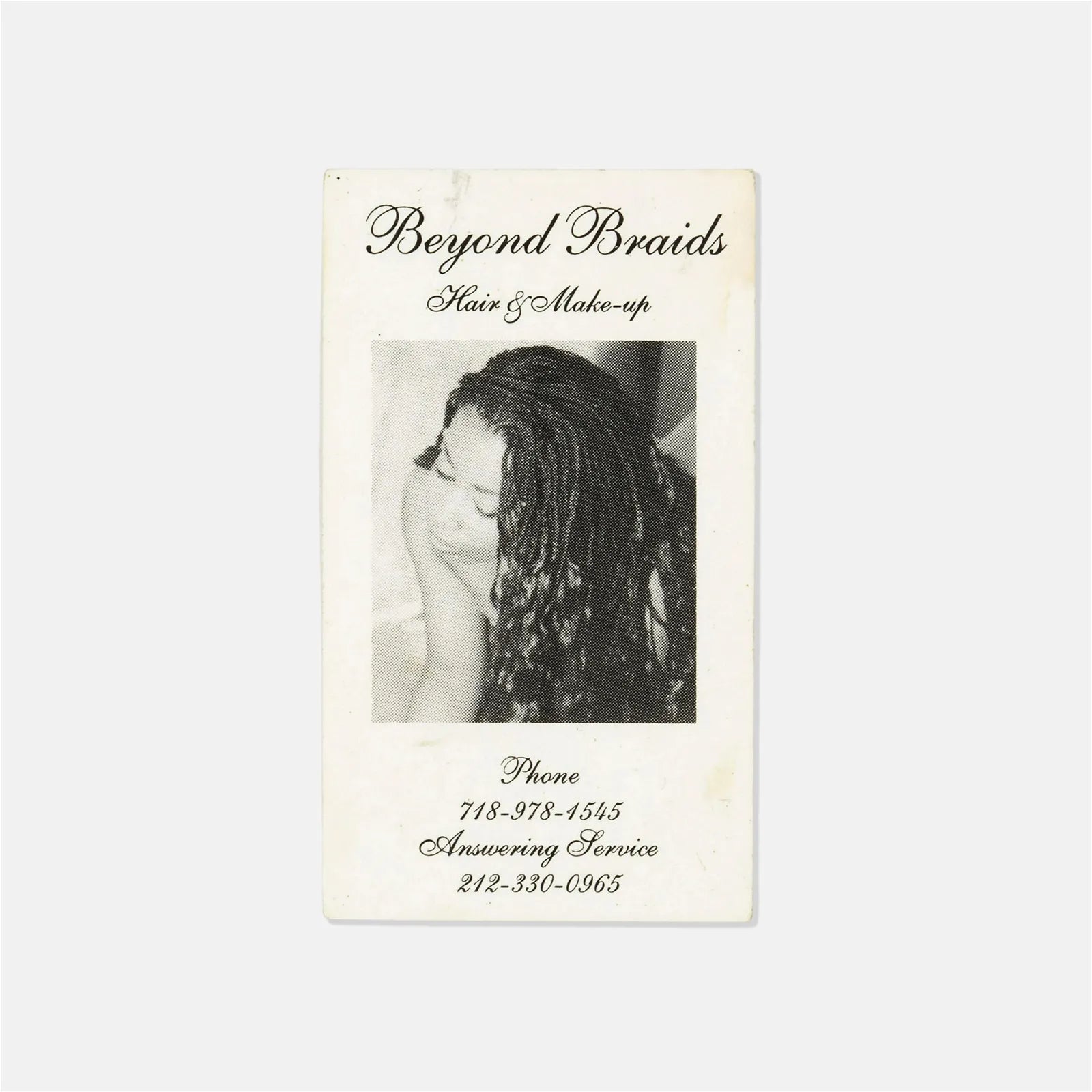 Beyond Braids, Business Card