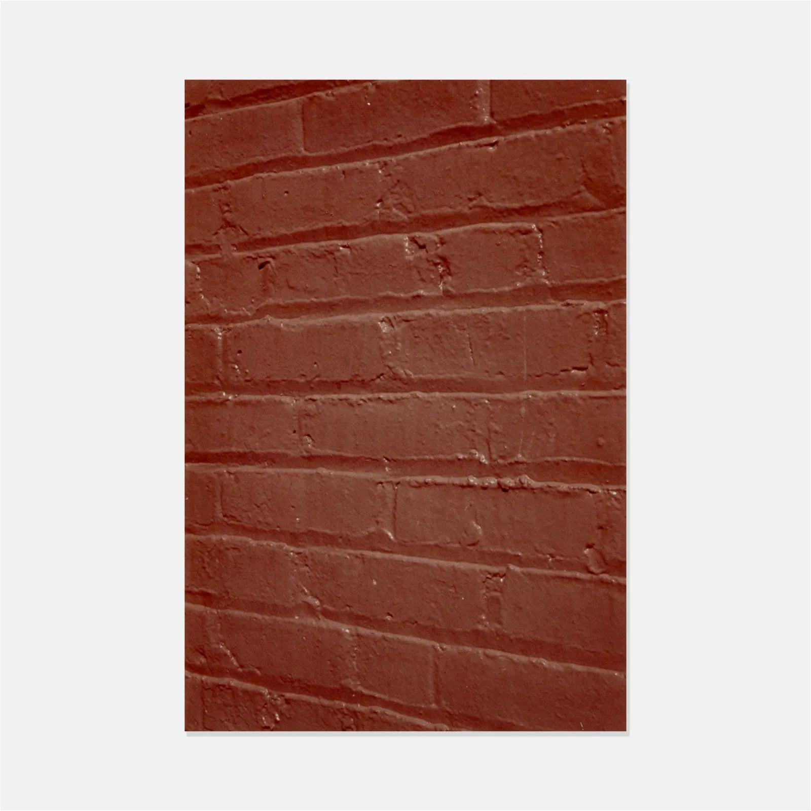 Ralph Gibson, Untitled (Red and Brown Brick Wall Details)